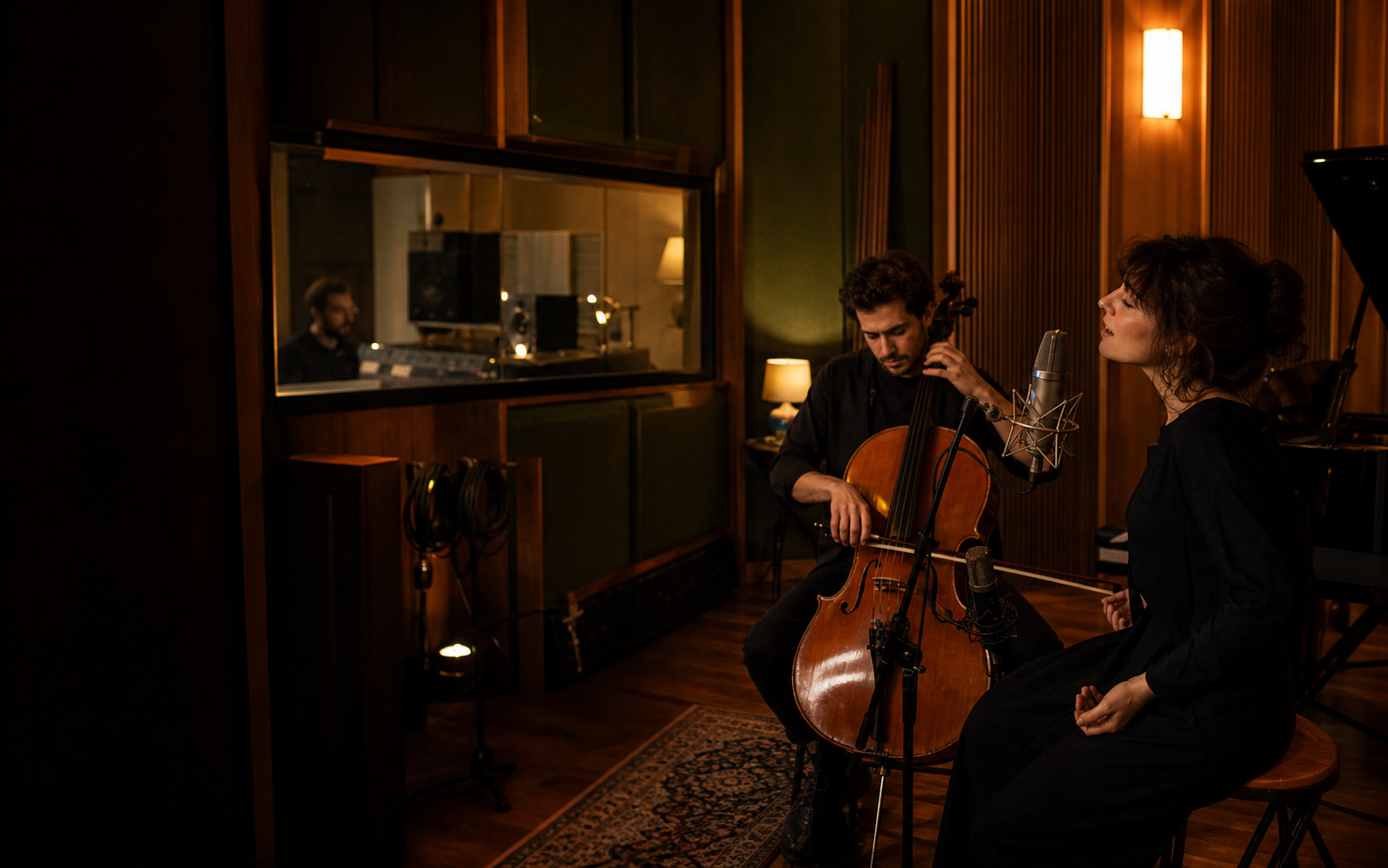 Session acoustique au Studio Lisière